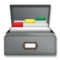 Card File Box emoji on LG